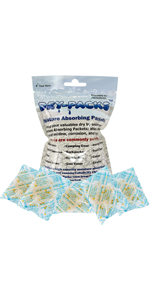 Dry-Packs Indicating Moisture Absorbing 1 oz Packets 