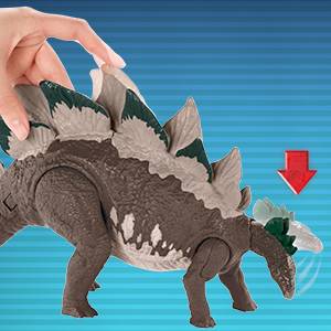stegosaurus jurassic world juguete