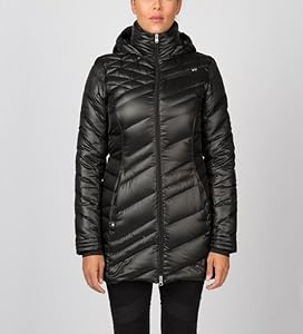 spyder women's timeless moletom com capuz down jacket