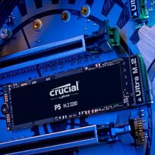 Crucial P5 1TB 3D NAND NVMe Internal Gaming SSD, up to