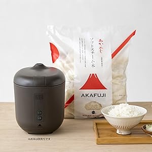 Amazon | 小型炊飯器poddi(ポッディー)(ブラウン) 1.5合 一人用