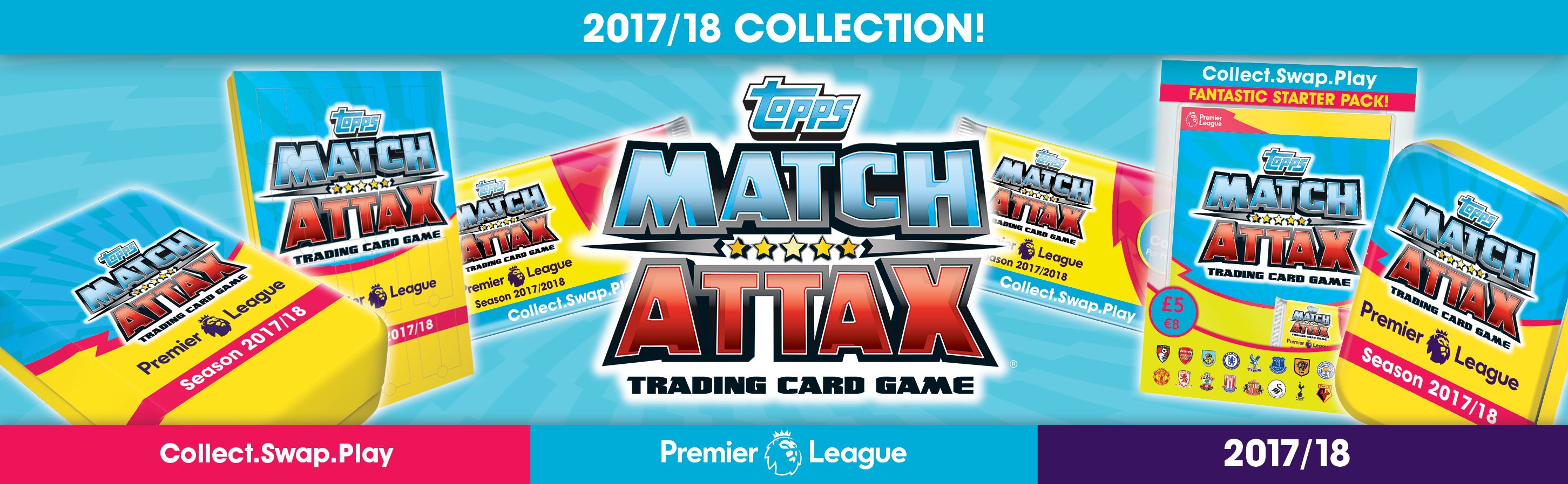 EPL Match Attax 2016/17 Mega Starter Pack Amazon.co.uk Toys & Games