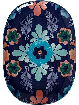 Colourful serving platter