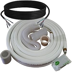 Pioneer, ductless, heat pump, mini split, pipe kit, installation, accessory, line set