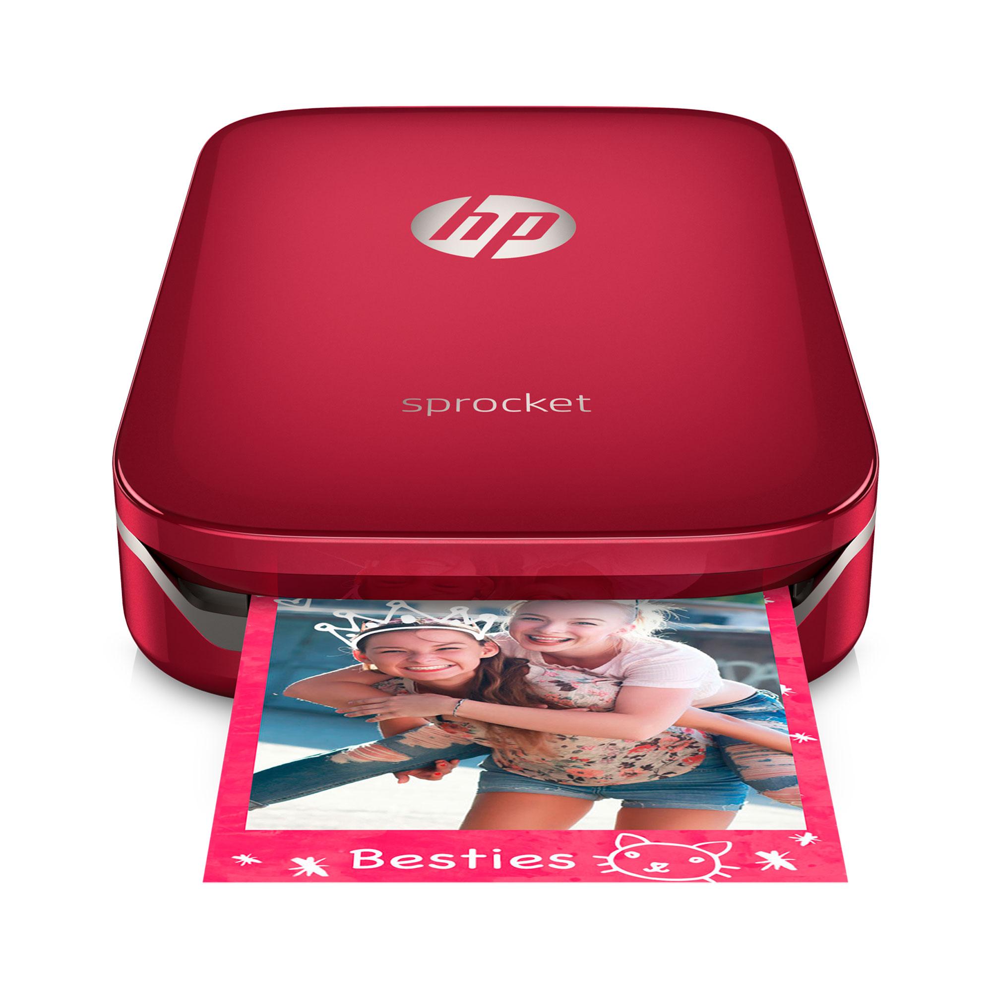 NEW HP Sprocket Portable Printer Red FREE DELIVERY RRP £119 BNIB