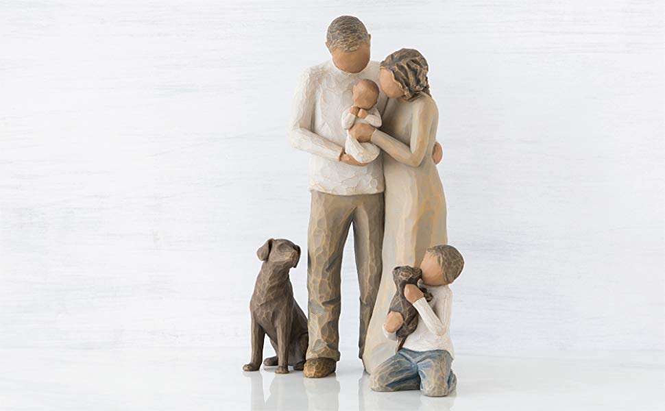 Willow Tree We Are Three Figurine DEMDACO Amazon.co.uk Home & Kitchen