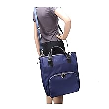 3-in-1 convertible nylon briefcase