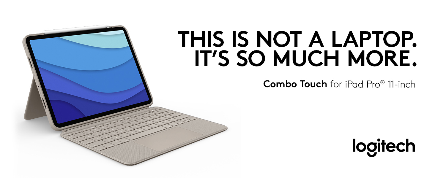 【未使用】iPad Pro 11 Combo Touch iK1176GRAr Amazon.com: Logitech Combo Touch iPad Pro 11-inch (1st, 2nd
