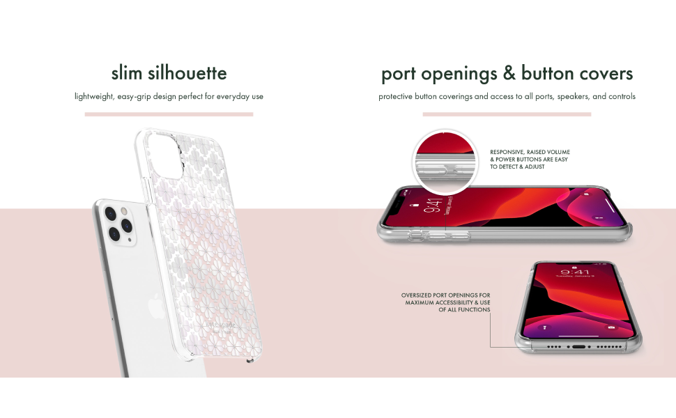 Amazon.com: kate spade new york Spade Flower Case for iPhone