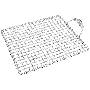 Amazon｜遠藤商事 業務用 焼物網 タフロス 45号 ダブル取手 (鉄