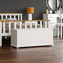 Vida Designs Leon Storage Ottoman