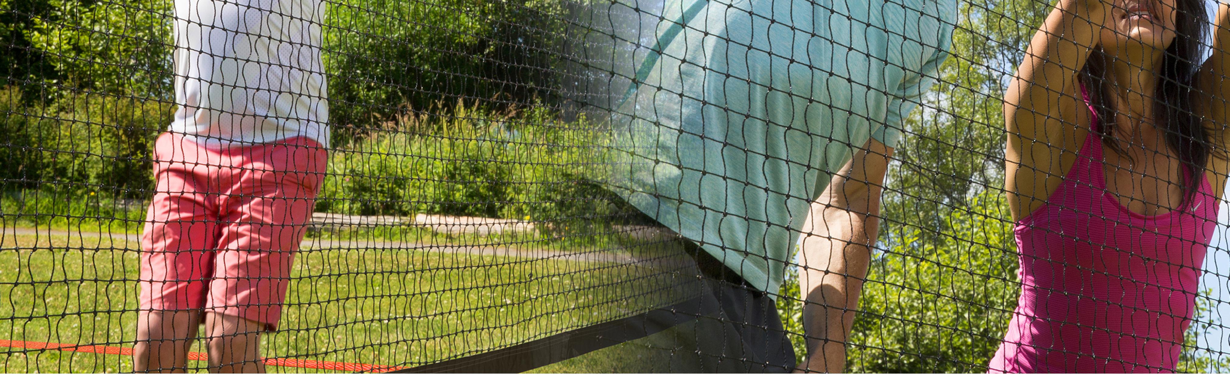 Baden Champions Series Outdoor Combo Badminton/Volleyball Set, Complete