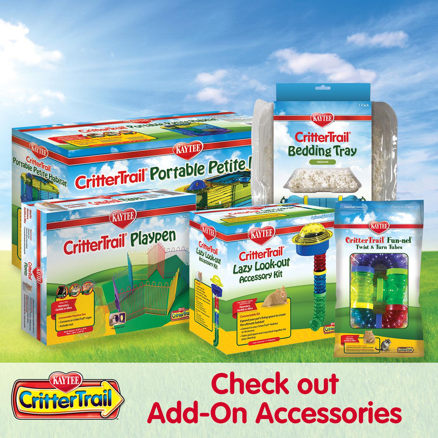 Kaytee Crittertrail Two Level Habitat 20 Inches x 11.5 Inches x 16