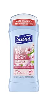 Suave Wild Cherry Blossom Invisible Solid Women's Deodorant & Antiperspirant