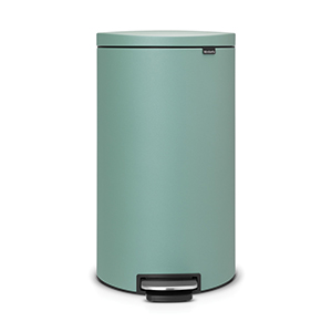 FlatBack+ Treteimer 30 L Silent mit Kunststoffeinsatz / Mineral Mint