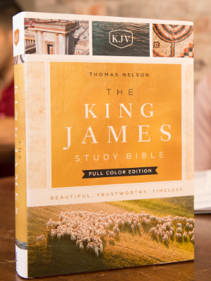 The King James Study Bible フルカラー版　聖書　英語 The King James Study Bible, Full Color - Thomas Nelson Bibles