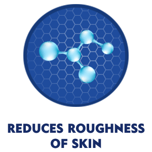 REDUCES ROUGHNESS OF SKIN
