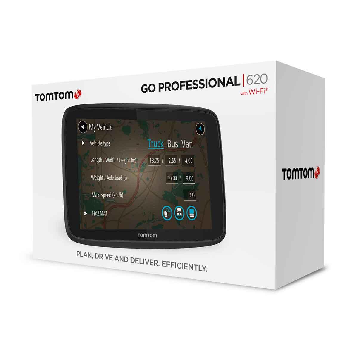 TomTom 1PN6.002.06 Go Professional 620 Navegación, Negro version
