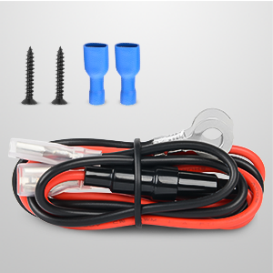 Nilight 2 Pack Car Cigarette Lighter Socket DC 12V Waterproof Power Outlet