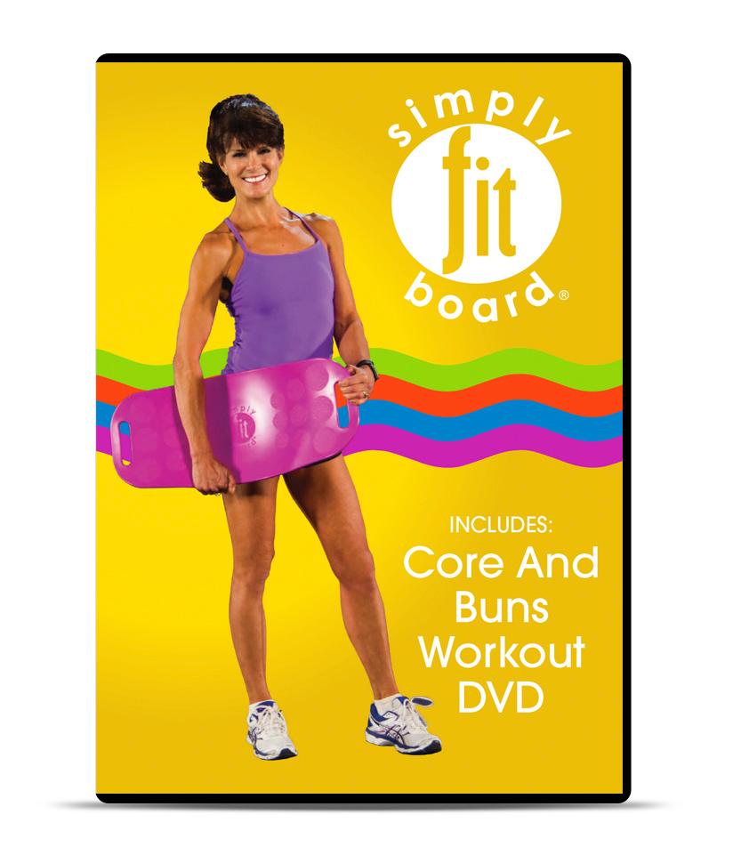 Simply Fit Core &amp; Buns Workout DVD, 6
