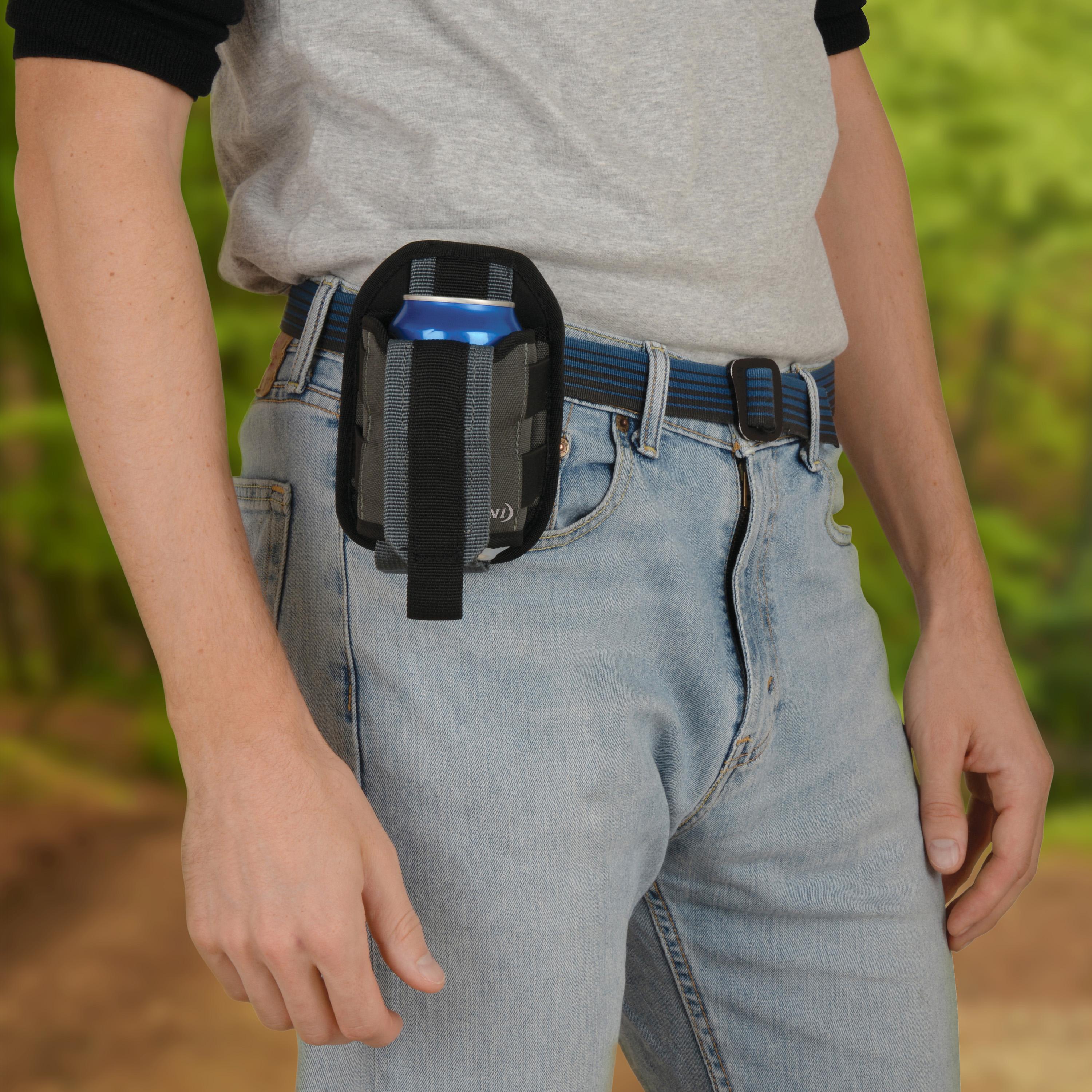 Nite Ize Traveler, Drink Holster, Handsfree Beverage Holder With