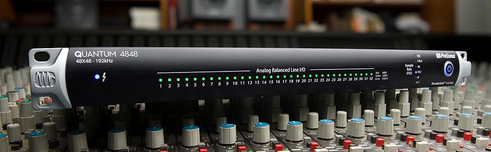 PreSonus Audio Interface, 48x48-All Line Inputs (QUANTUM