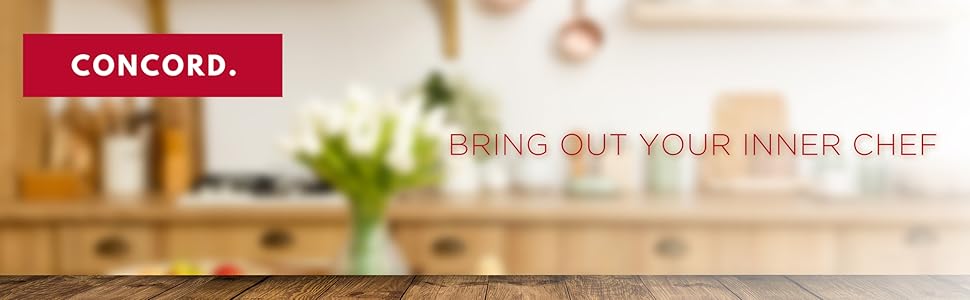 concord cookware design banner logo