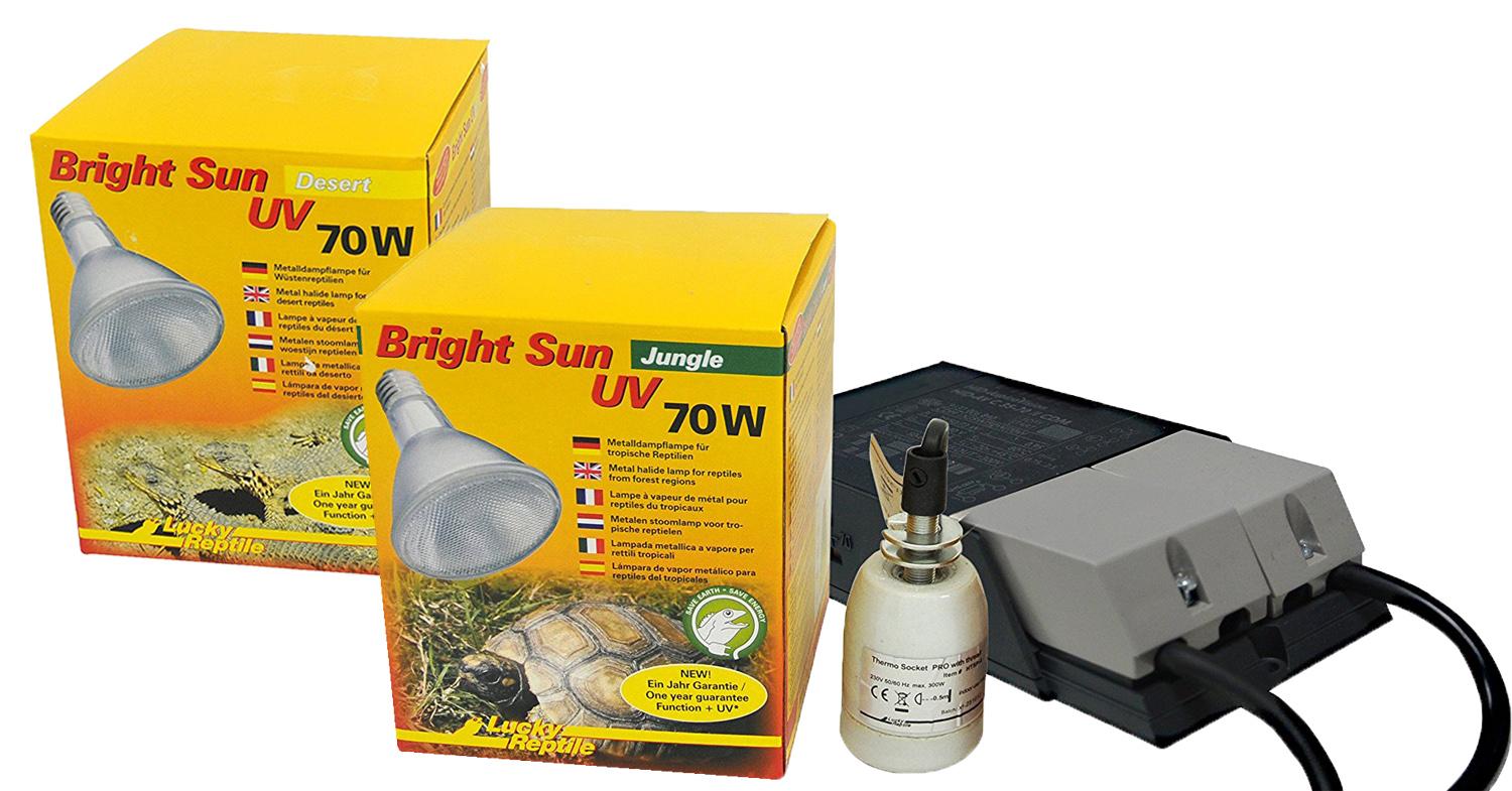 Lucky Reptile Bright Sun Uv Desert Flood 70 Watt www.amazon.de