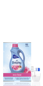 Downy April Fresh liquid fabric softener eco-box