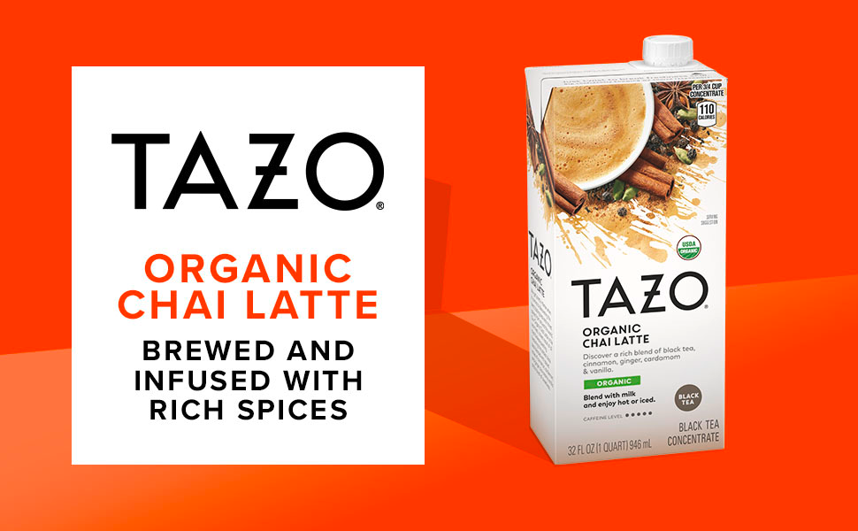 Tazo Tea Organic Chai Concentrate, 32 oz Grocery