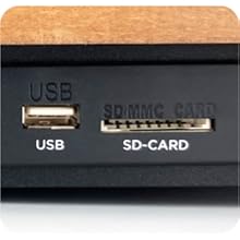 Tocadiscos con USB y SD