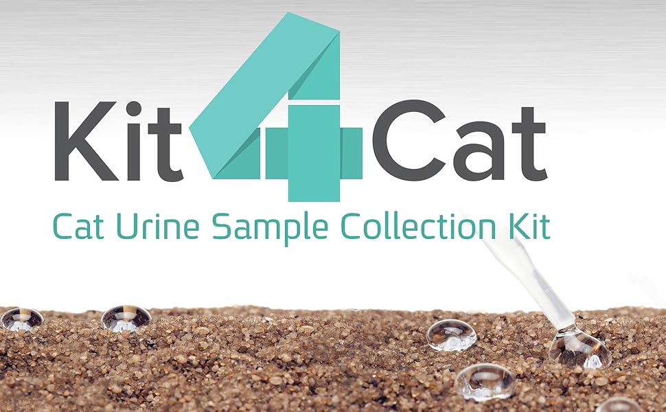 KIT4CAT 2lb Hydrophobic Cat Litter for Urine Collection, Hydrophobic