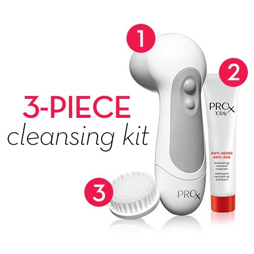 Olay Prox Advanced Facial Cleansing Brush System Packaging