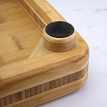 Totally Bamboo, Bamboo Cutting Board, Butcher Block, Carving Board, Cutting Boards for Kitchen, Wood