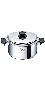Amazon｜ビタクラフト 浅型 両手 鍋 ウルトラ 3.0L 25.5cm 9522