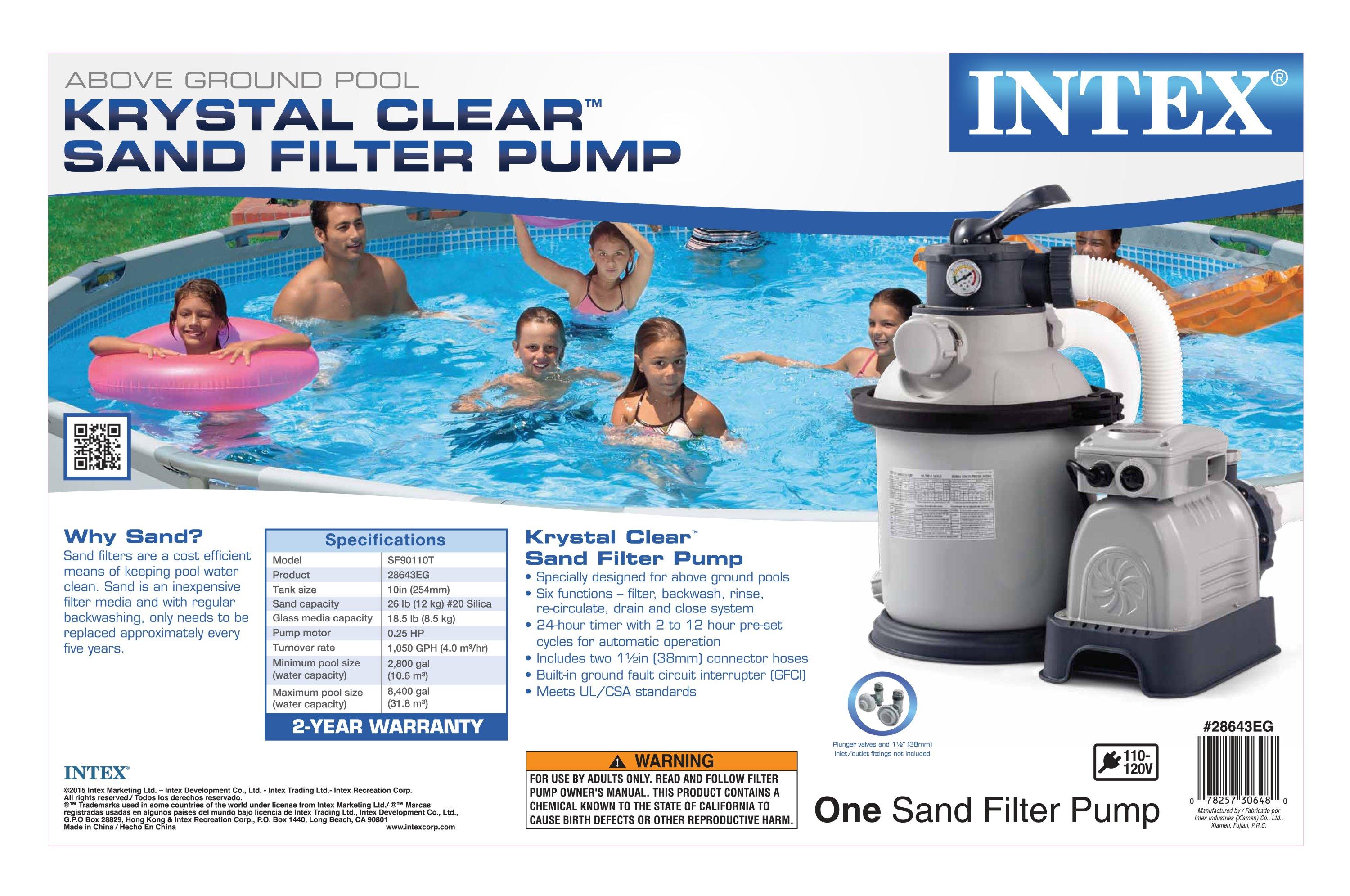 Intex sand filter. Intex sand filter