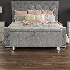 Vida Designs Valencia Storage Ottoman