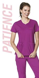 Stretch, WonderWink, Scrubs, Hospital, Uniforms, Tops