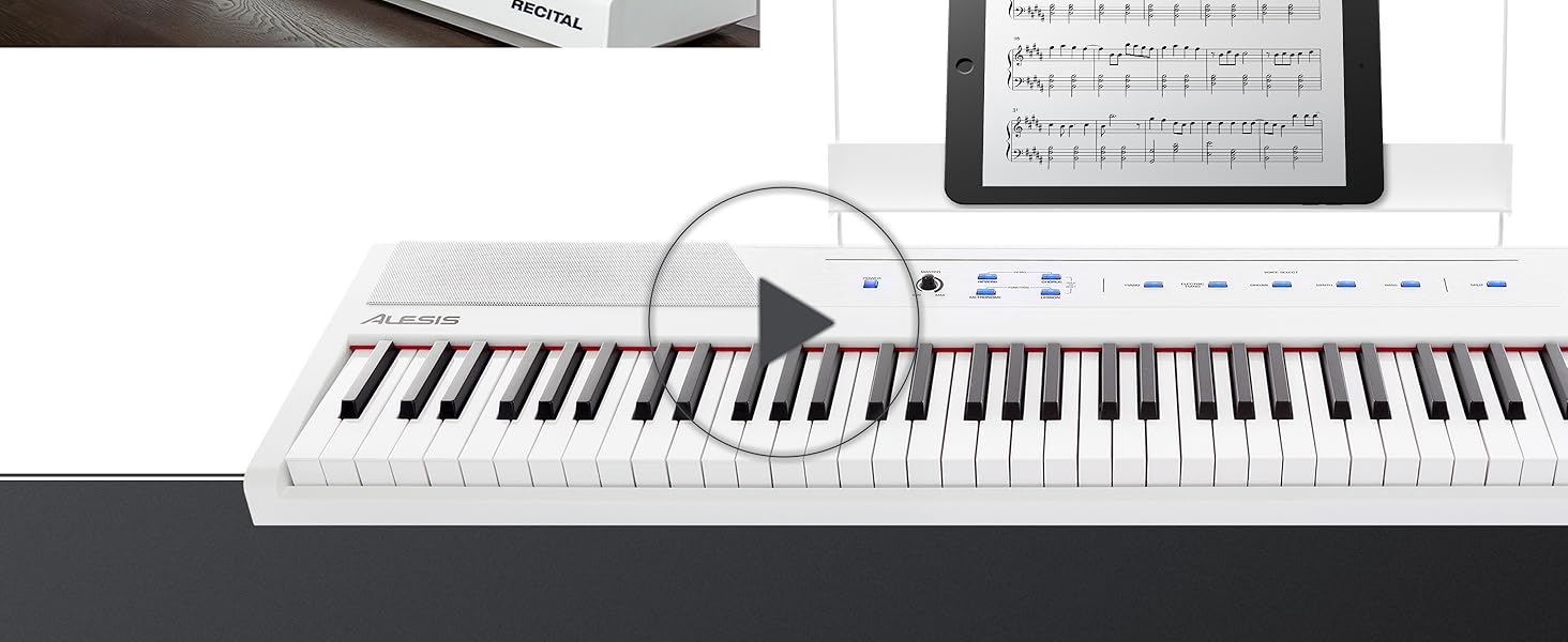 Amazon | Alesis 電子ピアノ 88鍵盤 初心者向け電子ピアノ