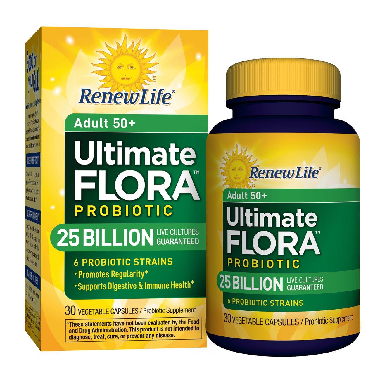 Renew Life Advanced Immunity, Ultimate Flora, 10 billion