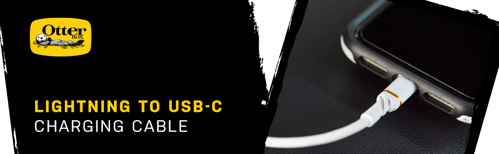 iphone charger, iphone charging cable, lightning cable, lightning to usb-c charging cable, otterbox