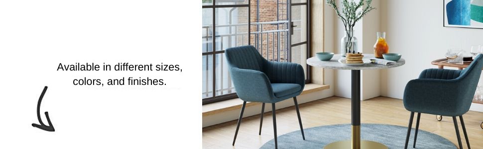 White Gold Nathan James 42002 Lucy Small Mid Century Modern