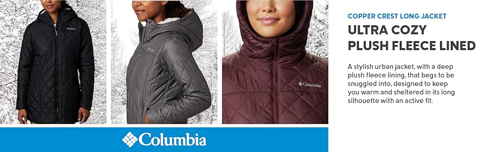 columbia jacket copper crest