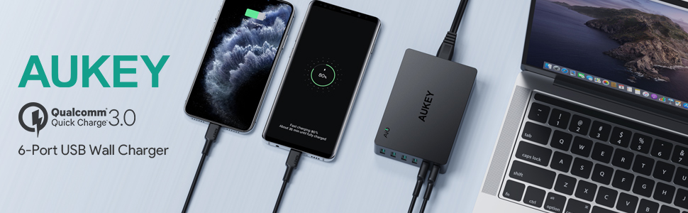 aukey wall charger