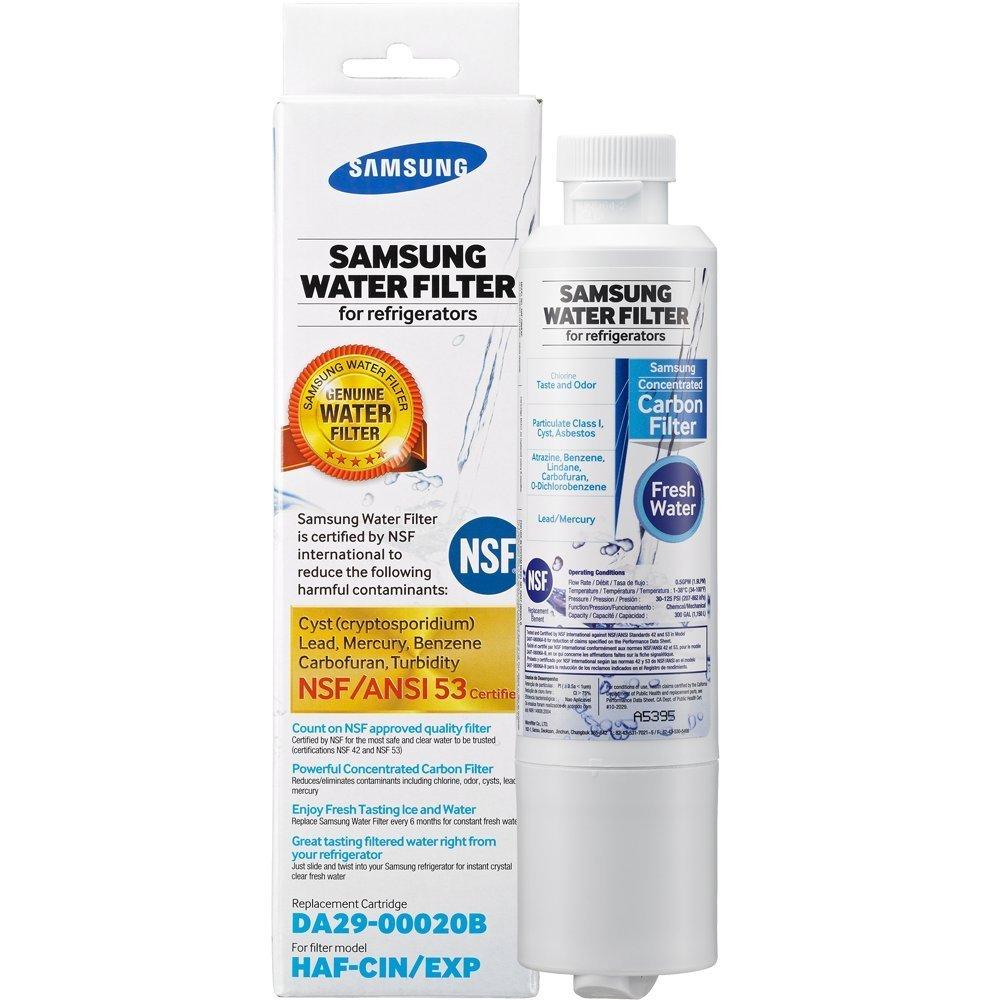 Samsung model HAFCIN/EXP Refrigerator Water Filter DA29