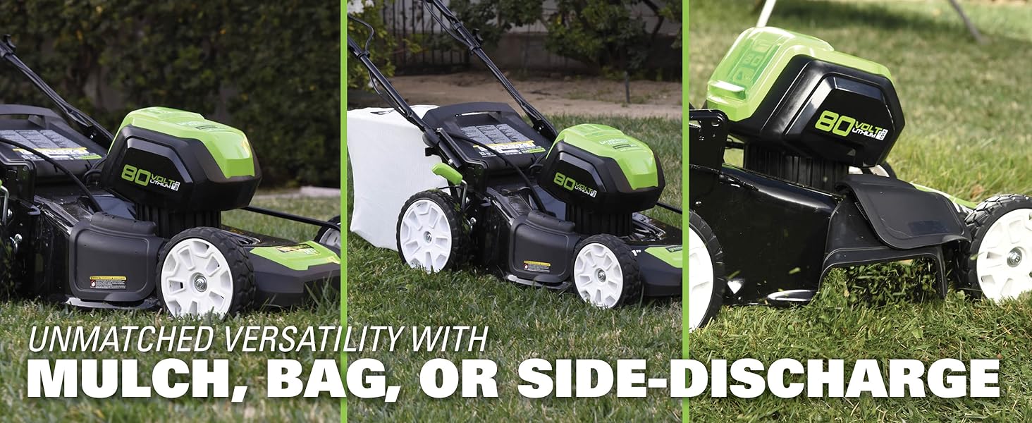 Amazon.com: Greenworks Pro 80V 21 inch Push Cordless Lawn Mower, Tool