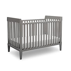 mid century modern convertible crib