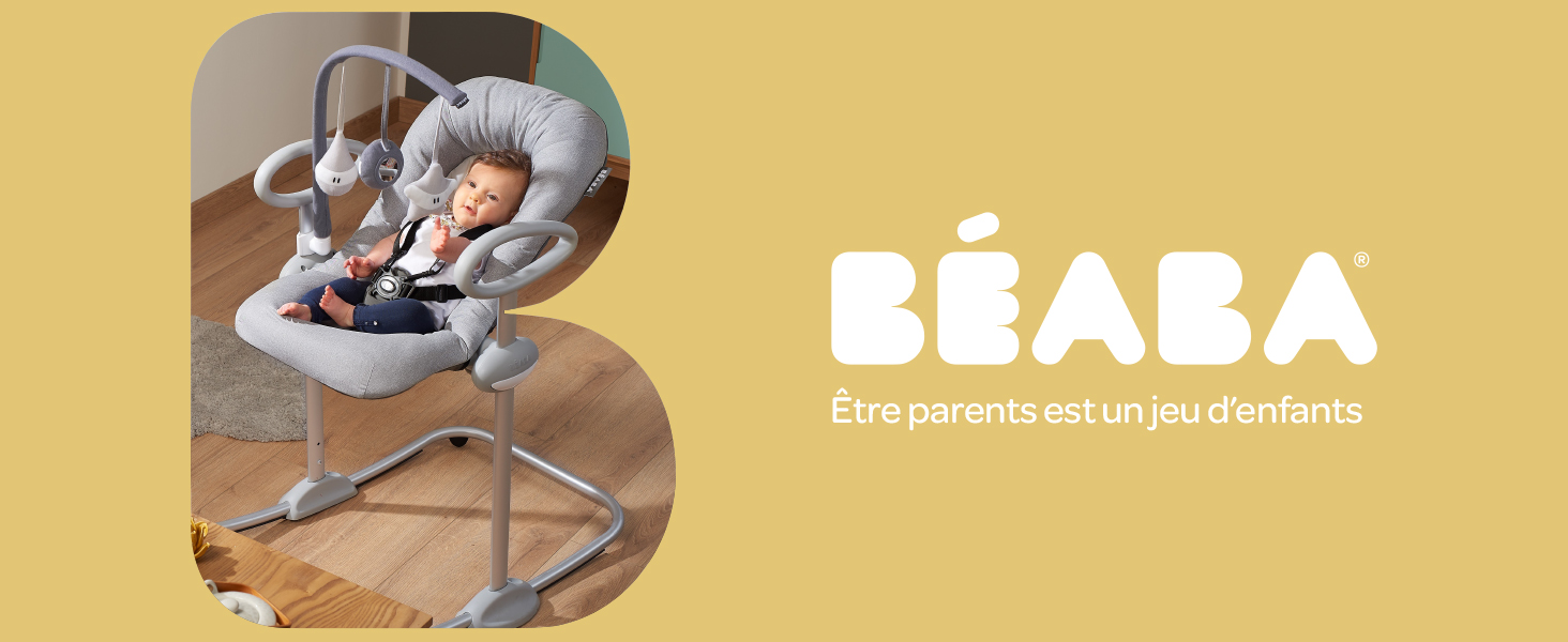 Béaba Up and Down III Baby Bouncer Baby Chair and Swing seat 12