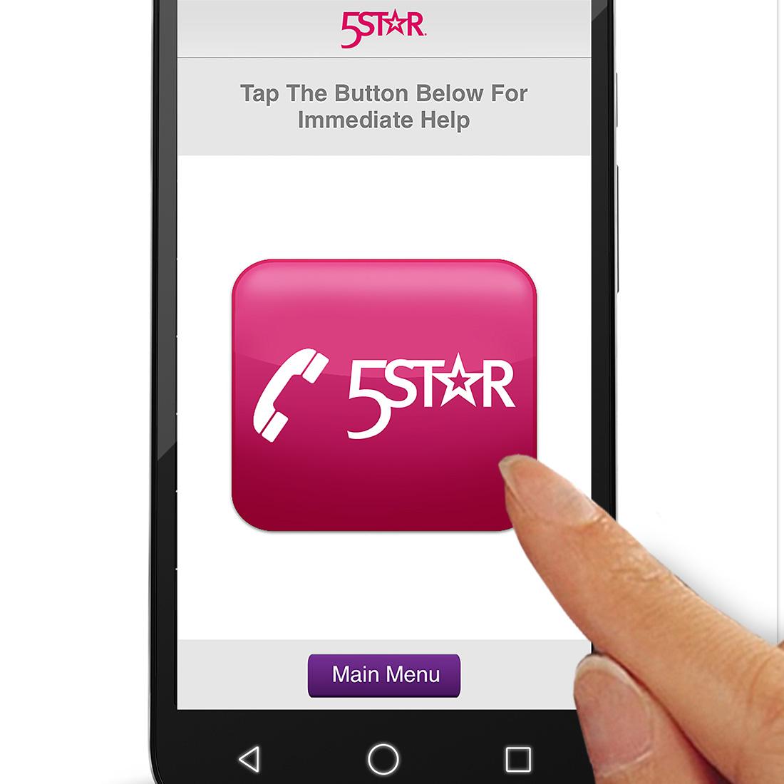 Jitterbug Smart EasytoUse 5.5” Smartphone for Seniors by GreatCall