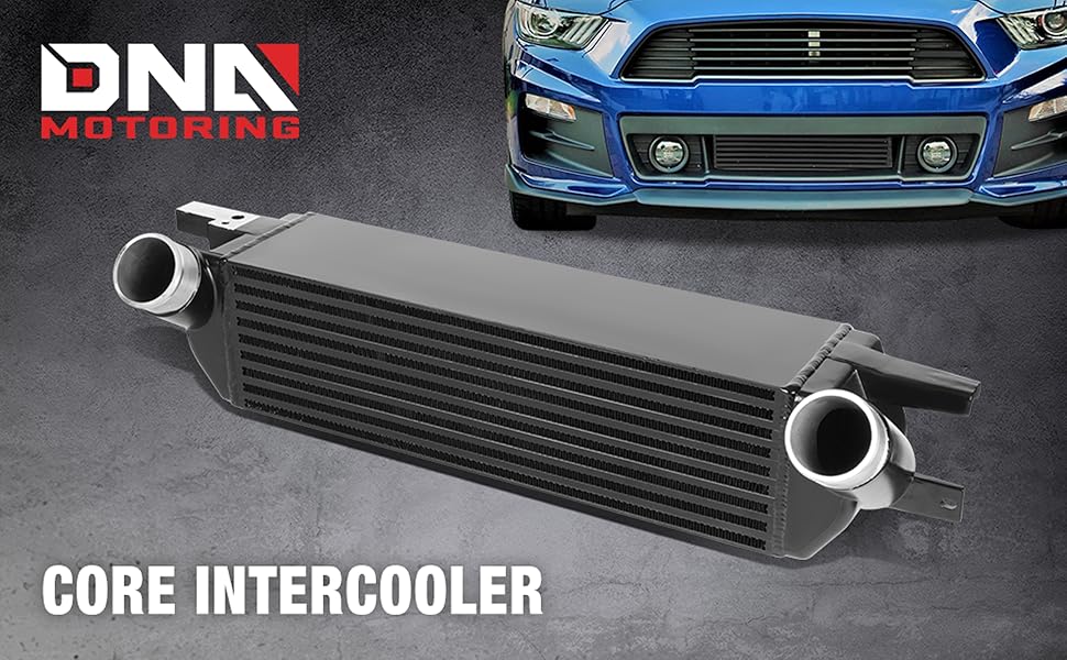 DNA Motoring ITCLJL001BK Aluminum Intercooler, Intercoolers Amazon